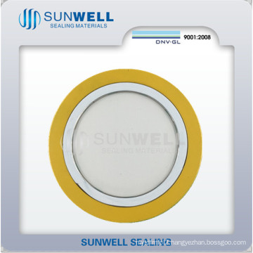 Spiral Wound Gasket Cg Type Ss304PTFE CS Materials (SUNWELL)